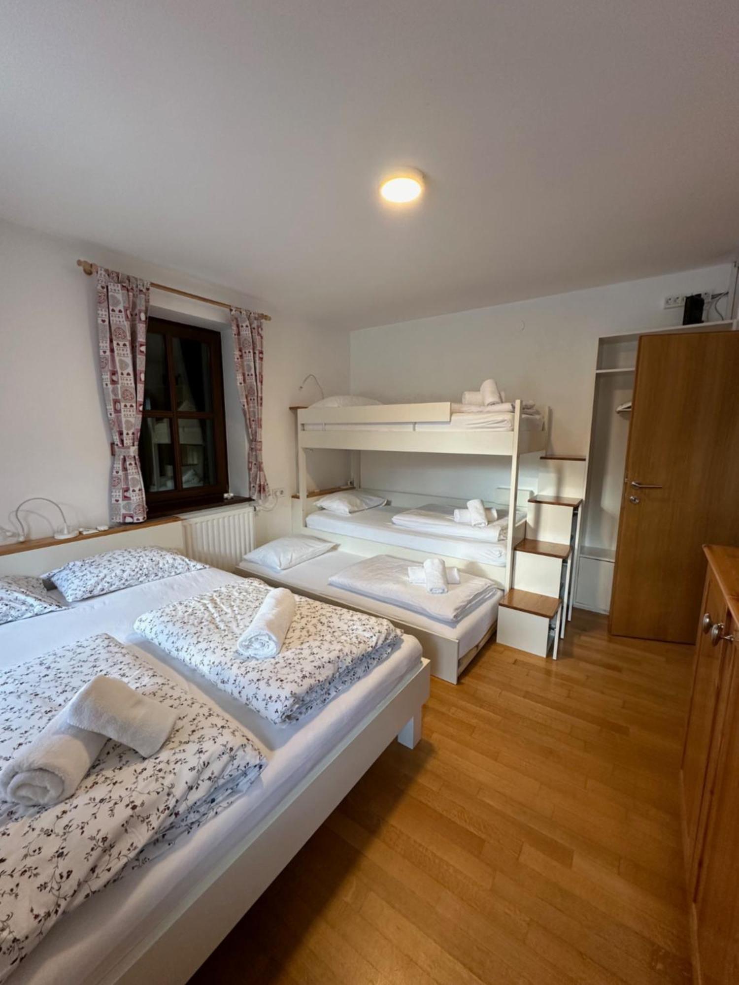 Pritlicni Apartma Hribovc Z Atrijem ครานสกา โกรา ภายนอก รูปภาพ
